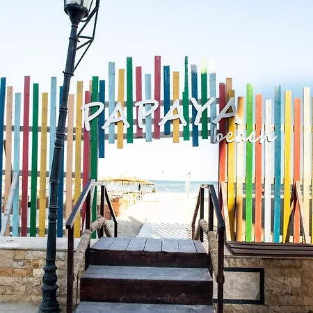 Lovely Quiet Apartment Beachfront With Sea View Next To Papaya Apartament